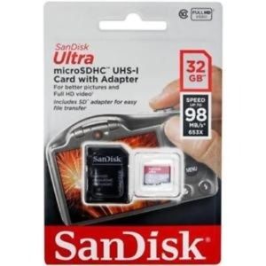 SanDisk Ultra 32GB Micro SD SDHC TF Card 98MB/s
